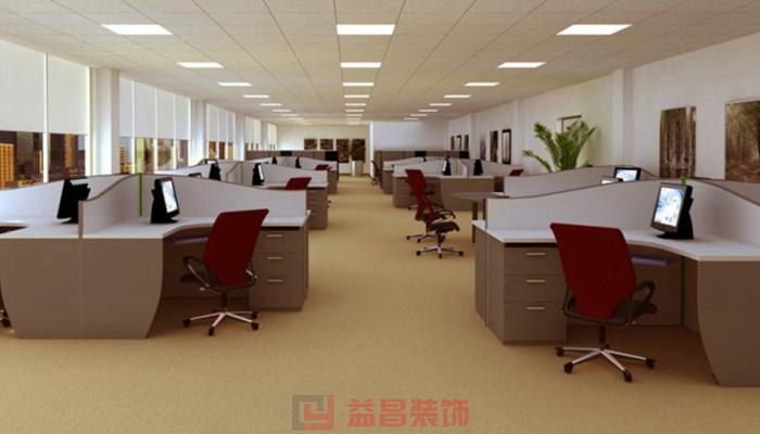 南昌辦公室裝修設計之色彩均衡